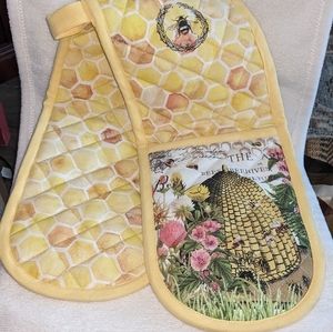 2 handed oven gloves